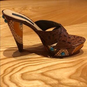 Mario Bologna Vero Cuoio June Moro Italian heels